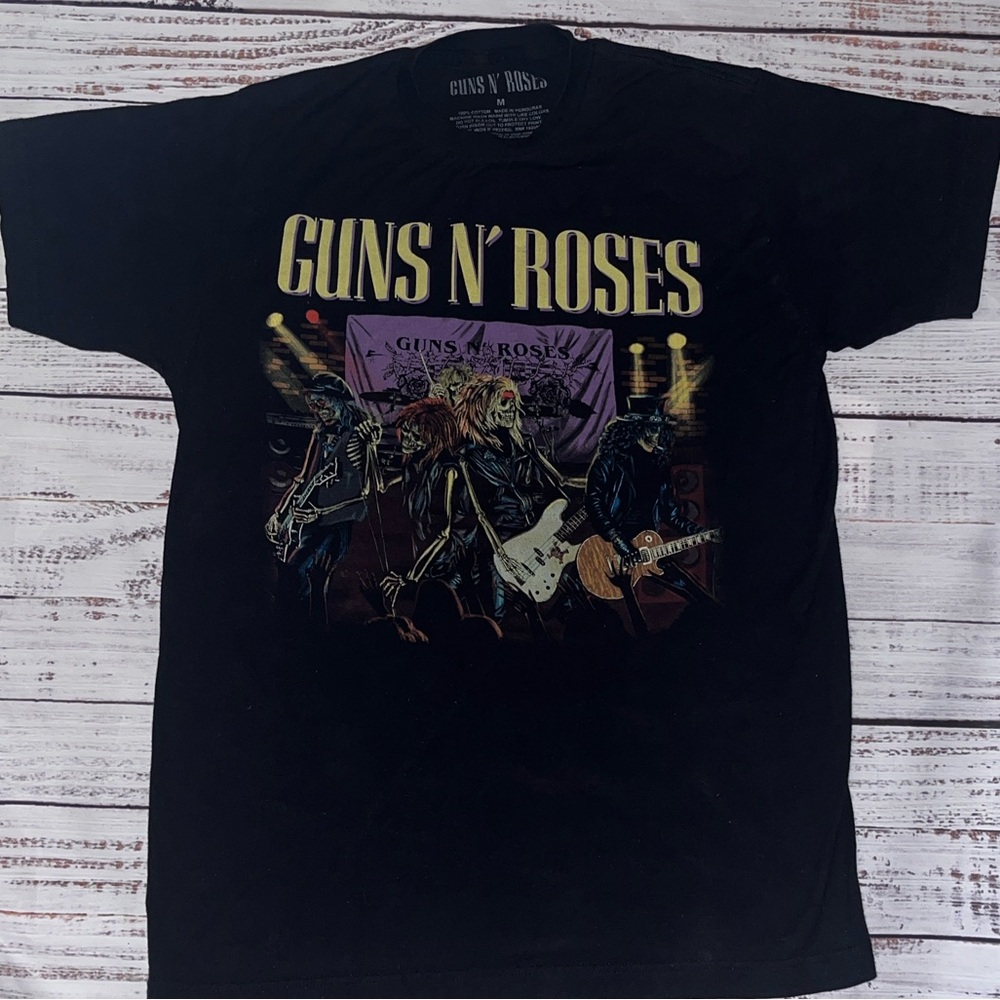 Guns N' Roses Black Graphic T-Shirt Men’s Size Medium